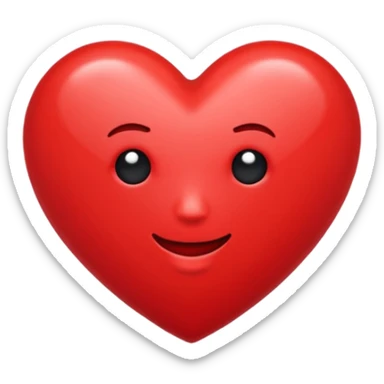 Cœur avec un M au milieu  sticker