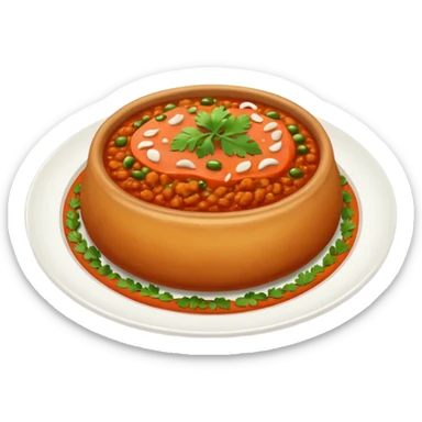 Pav bhaji only one  sticker