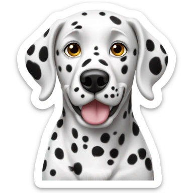 Dalmatian rating  sticker