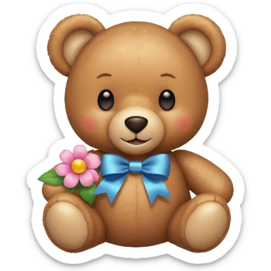 Make an emoji using these ones:👌🌺🙂✨🎀🧸 sticker