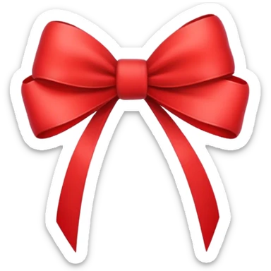 Lazo rojo  sticker
