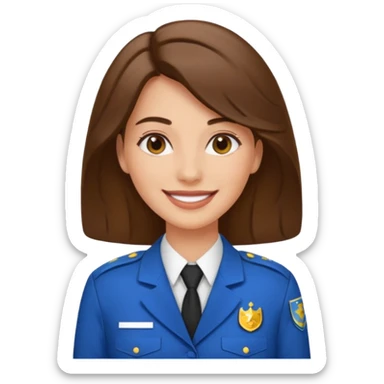 Tu me créer un personnage animé.
Une réceptionniste d'hotel sticker