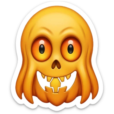 Spooky Horror sticker