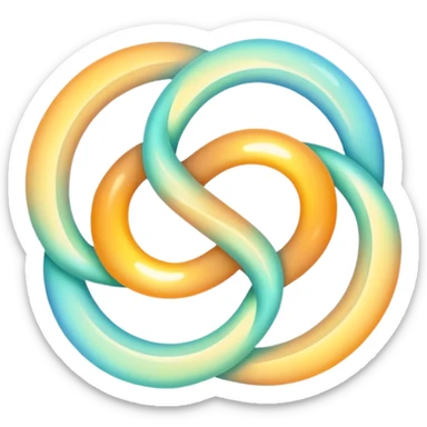 An emoji for mental wellness, calming, mystical for Reclaim.  Not a person, an object or symbol. something along the lines of recycle, reuse, RECLAIM. Make it lean on the mystical side sticker