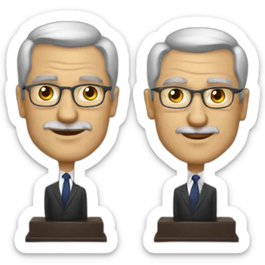 presiden of romania sticker