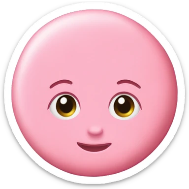 Baby pink macaron  sticker