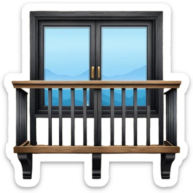 Balcony shakespeare sticker