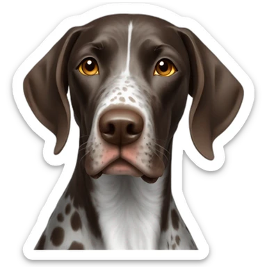 German Shorthaired Pointer sticker