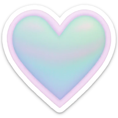 Heart-coloured-pastel-shade sticker