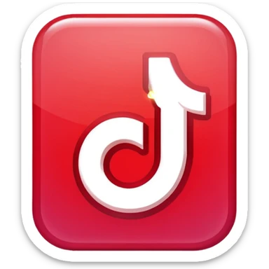 tiktok logo koji sija i ima transparentnu pozadinu sticker