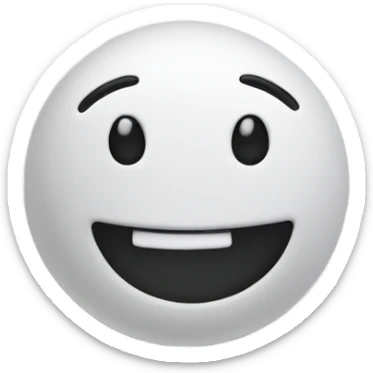 Happy face with pile of salt sticker