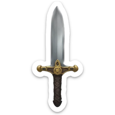 sword crossed with an X5 sticker