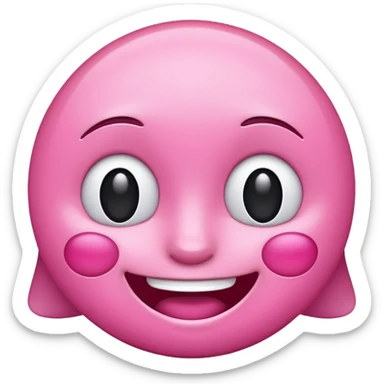 PINK EMOJI FASE sticker