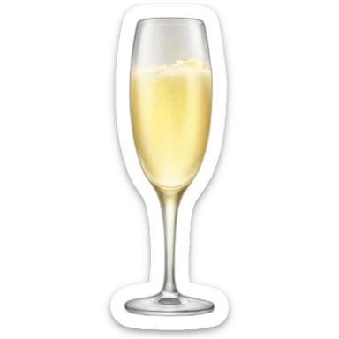 Champagne sticker