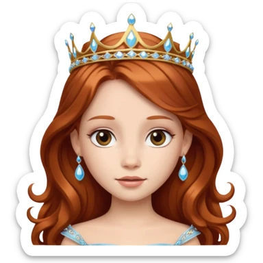 princess named Zoe sticker
