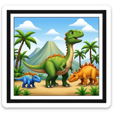 dinosaur Museum sticker
