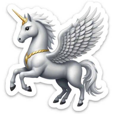 Pegaso imponente sticker