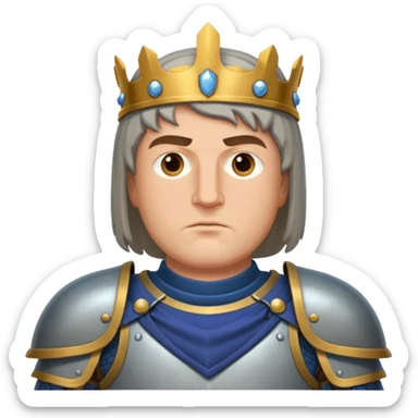 philip the great without a crown sticker