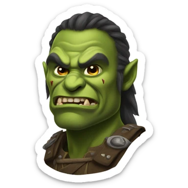 Orc sticker