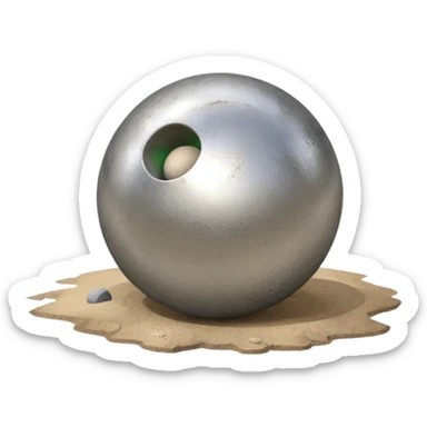 boule de pétanque sticker