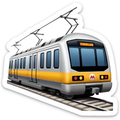 Delhi metro rail🚇 sticker