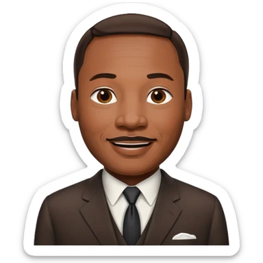 Martin Luther King Jr sticker