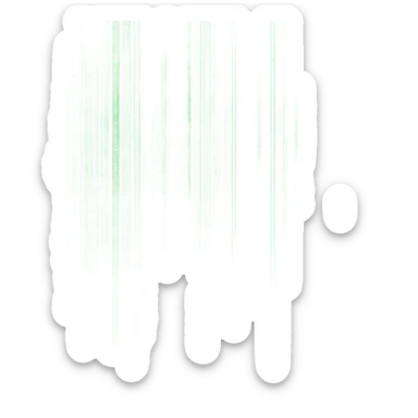 green barcode sticker