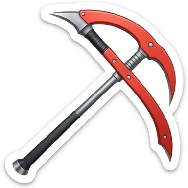 Give me the emoji reguler of the scythe i want it to have same textures as this 😁⚰️ sticker