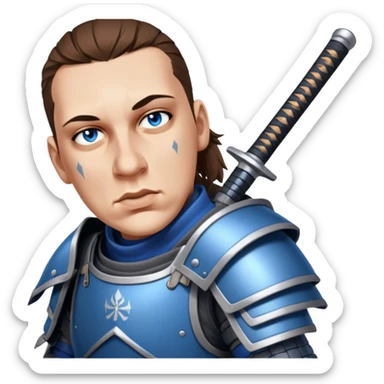 Samurai Defender sticker