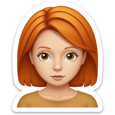 Ginger Spice sticker