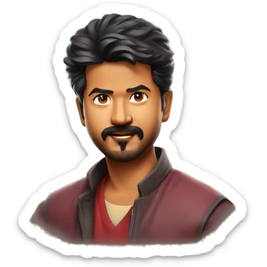 Thalapathy vijay sticker