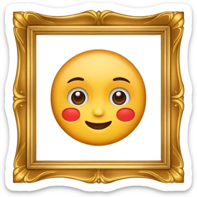 painting frame sticker