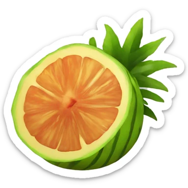 TROPICAL FRUIT sticker