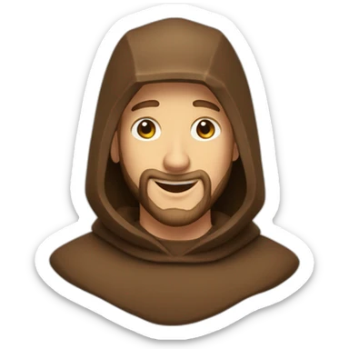 saint Francis of Assisi amazed sticker