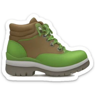 Chaussure ecoresponsable  sticker