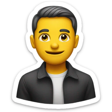 Seductively Smirking emoji  sticker