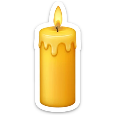 candle sticker