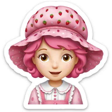 2003 strawberry shortcake sticker