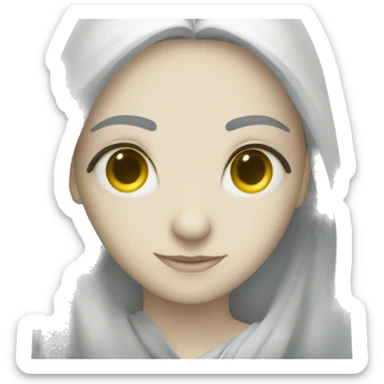 Eyes of nenuphar sticker