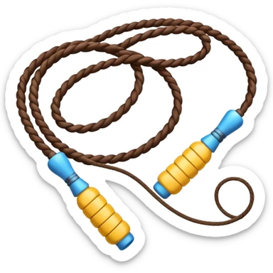 Jump rope sticker