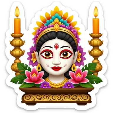 Bali ofrenda  sticker