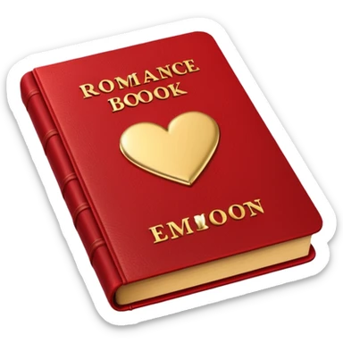 livro romance sticker