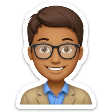 human web developer sticker