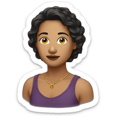 Maeva ghennam sticker