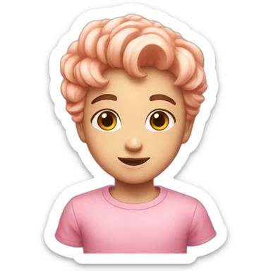 Coeur pastel sticker