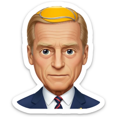 Prince Philip sticker