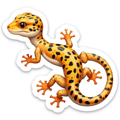 Leopard gecko sticker