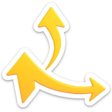 logo inspired by Amazon with a yellow curved arrow, no text sticker