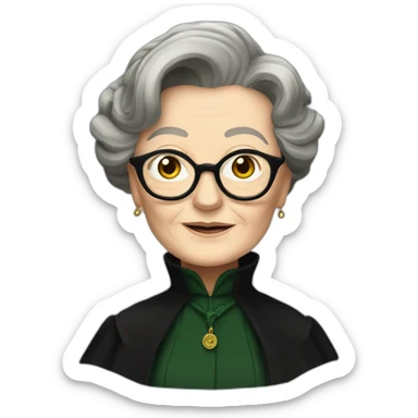 Minerva McGonagall sticker