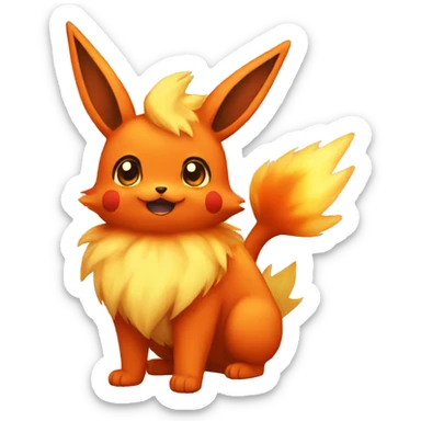 Flareon sticker